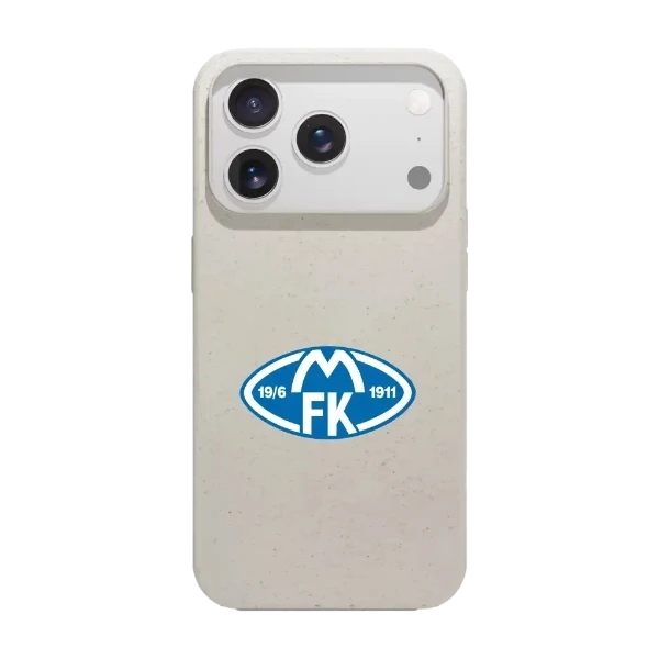 Phonecases3D iPhone 17 Pro Max Molde FK kompostoituva suojakuori, valkoinen