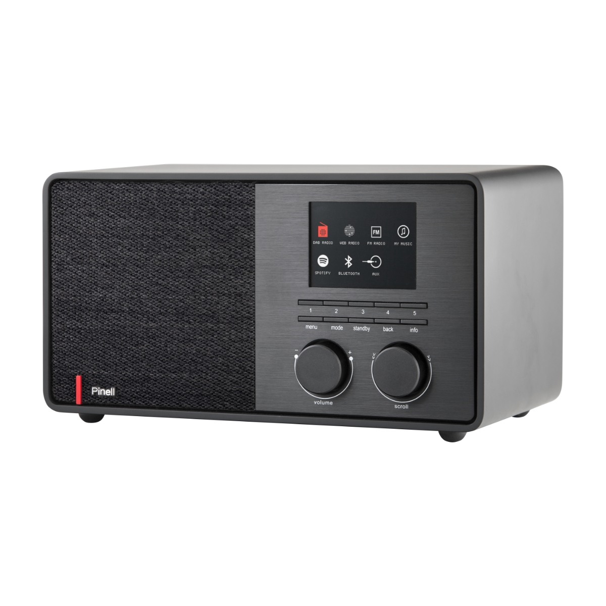 Bilde av Supersound 301 - Sort Dab Radio, Bluetooth, Nettradio