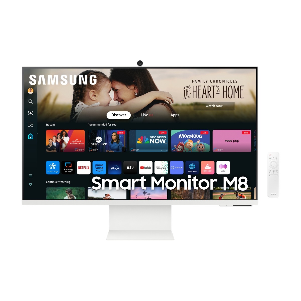 Bilde av 32" Smart Monitor M8 M80D UHD, White