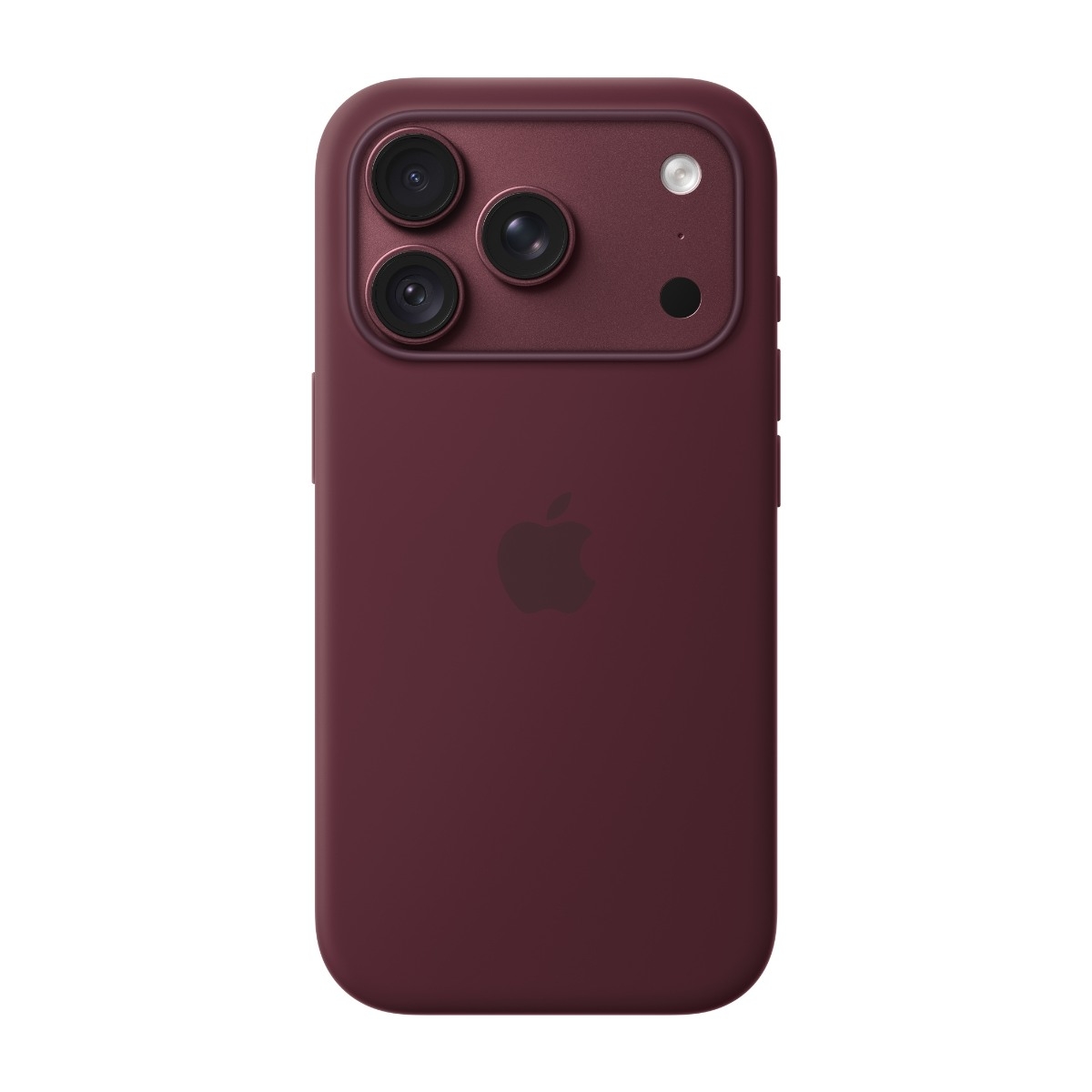iPhone 18 Pro Silicone Skal MagSafe, bourgogne