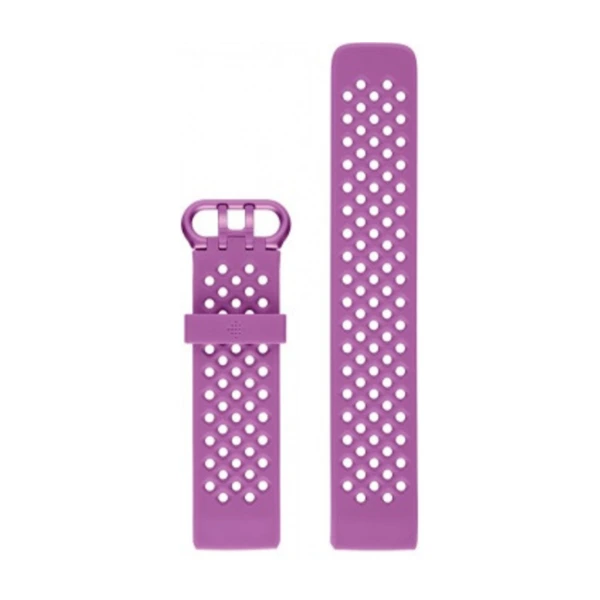 Fitbit Charge 3 Sport Band Small Vaihtoranneke, berry - Power.fi