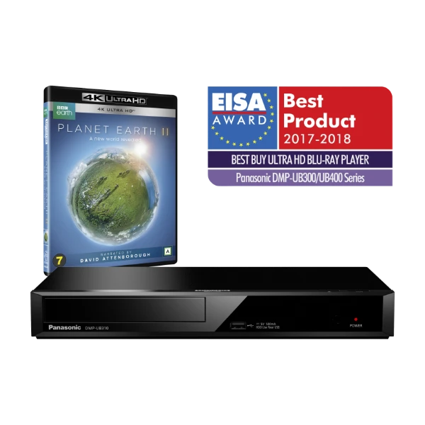 PANASONIC DMP-UB310 4K UHD BLURAY PLAYER - POWER.dk