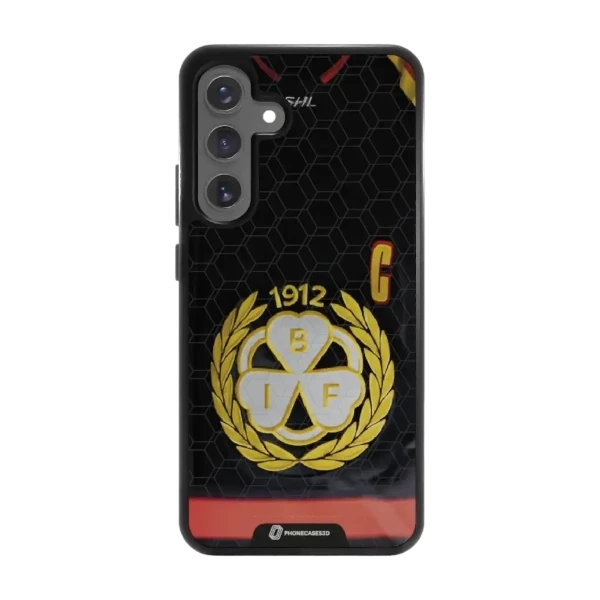 Phonecases3D Samsung Galaxy S25+ Brynäs IF -3D suojakuori, musta