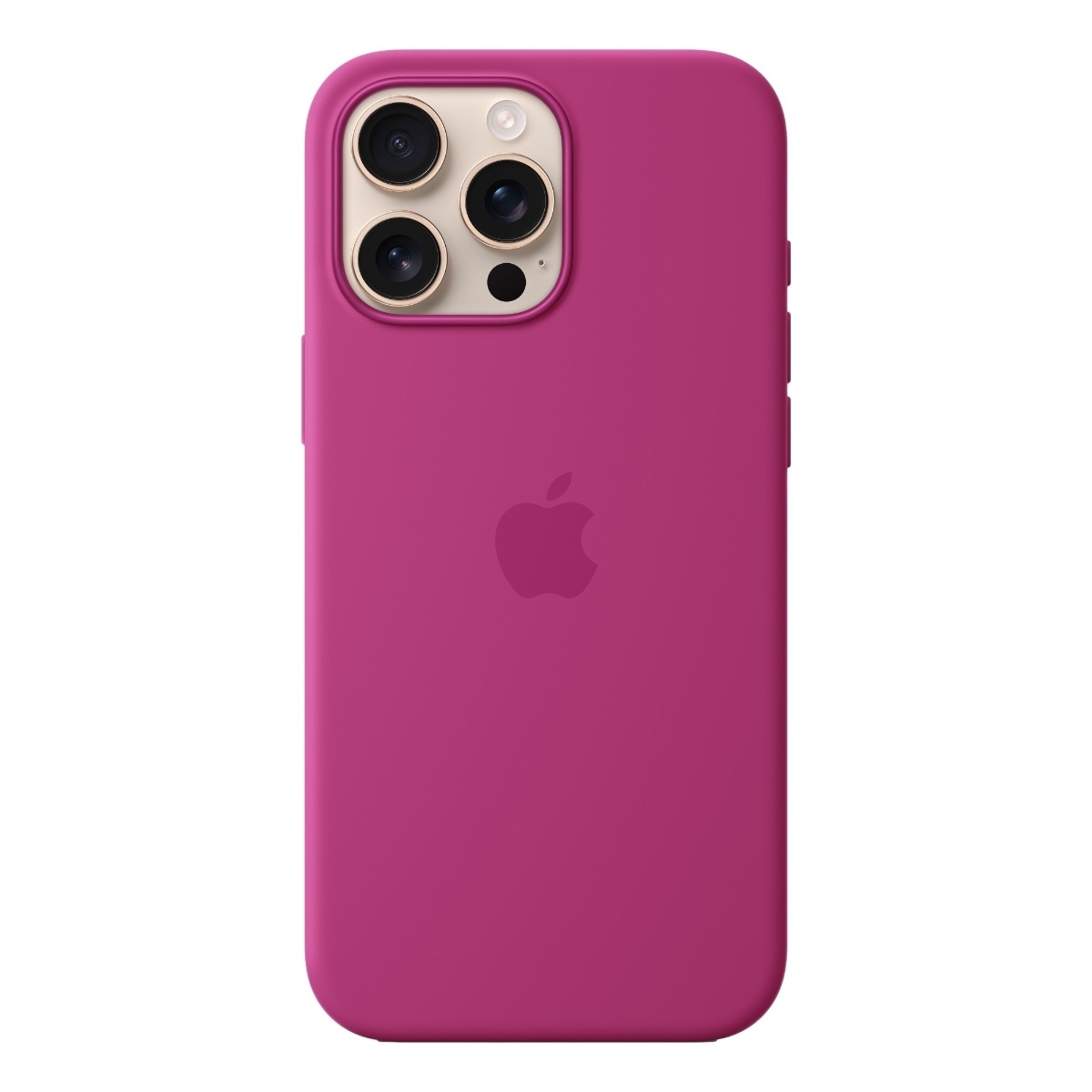Apple iPhone 16 Pro Max silikondeksel MagSafe, Fuksia