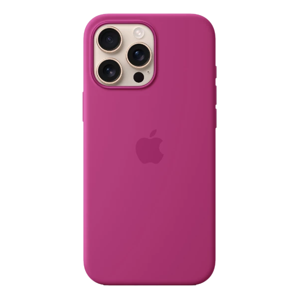 Apple iPhone 16 Pro Max silikonikuori MagSafe, Fuksia
