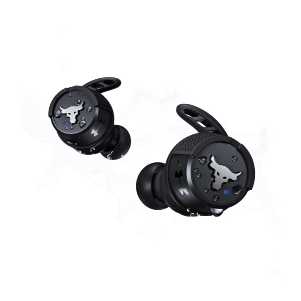 JBL UNDER ARMOUR FLASH X PROJECT ROCK EDITION TRUE WIRELESS, SVART