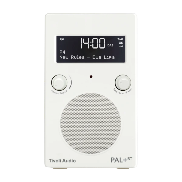 Tivoli Audio Pal+ BT GEN2 radio, hvid - POWER.dk