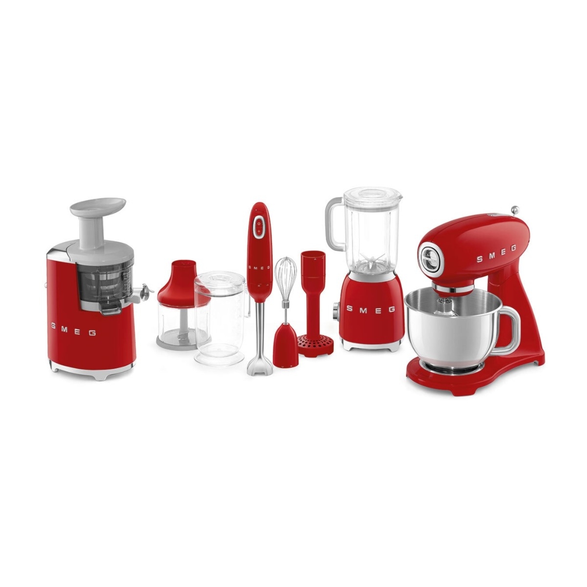 SMEG BLF01RDEU BLENDER, RØD billede 7