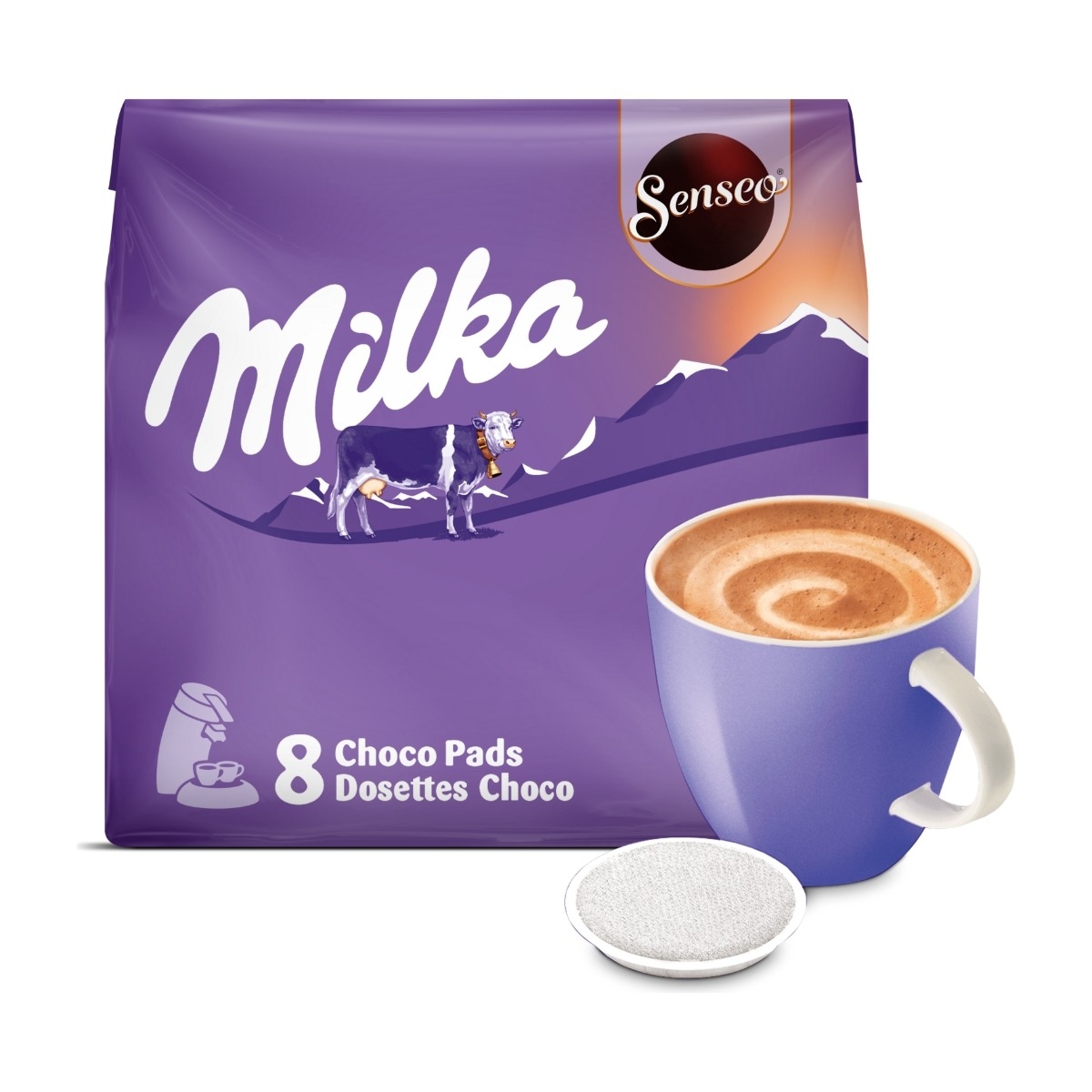 ® Coffee Pads - Milka - 8 pcs