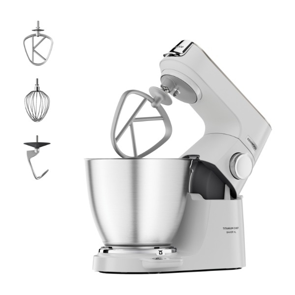 Kenwood Titanium Chef Baker XL KVL65.001WH kjøkkenmaskin (retur vare - alt ok)