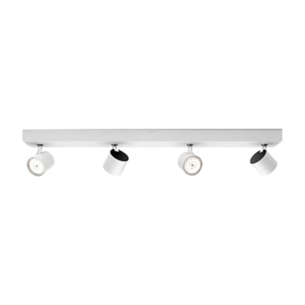Philips Star LED spotlys 4X4,5W, hvit