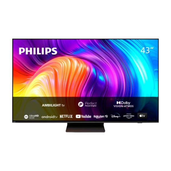 Philips 43" 4K UHD LED Android TV 43PUS8887 - Power.no