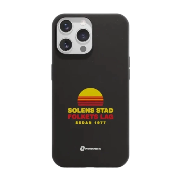 Phonecases3D iPhone 14 Pro Luleå HF kompostoituva suojakuori, musta
