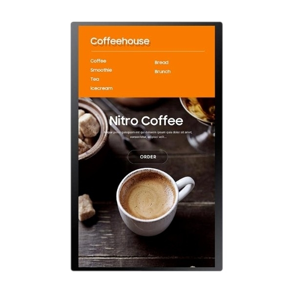 Samsung Kiosk 24" selvbetjeningsskærm LH24KMATBGCXEN