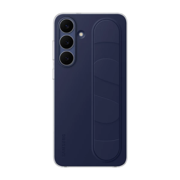 Samsung Galaxy S25 FE Standing Grip -suojakuori, tummansininen