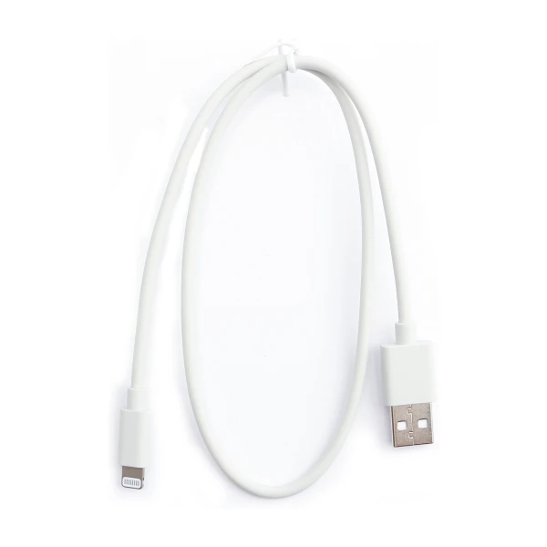 ELETRA USB-A - Lightning 0,5M kaapeli, valkoinen