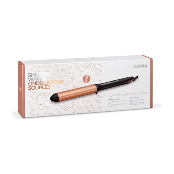 Babyliss Bronze Shimmer Wand C456e BaByliss C456E Boucleur Bronze