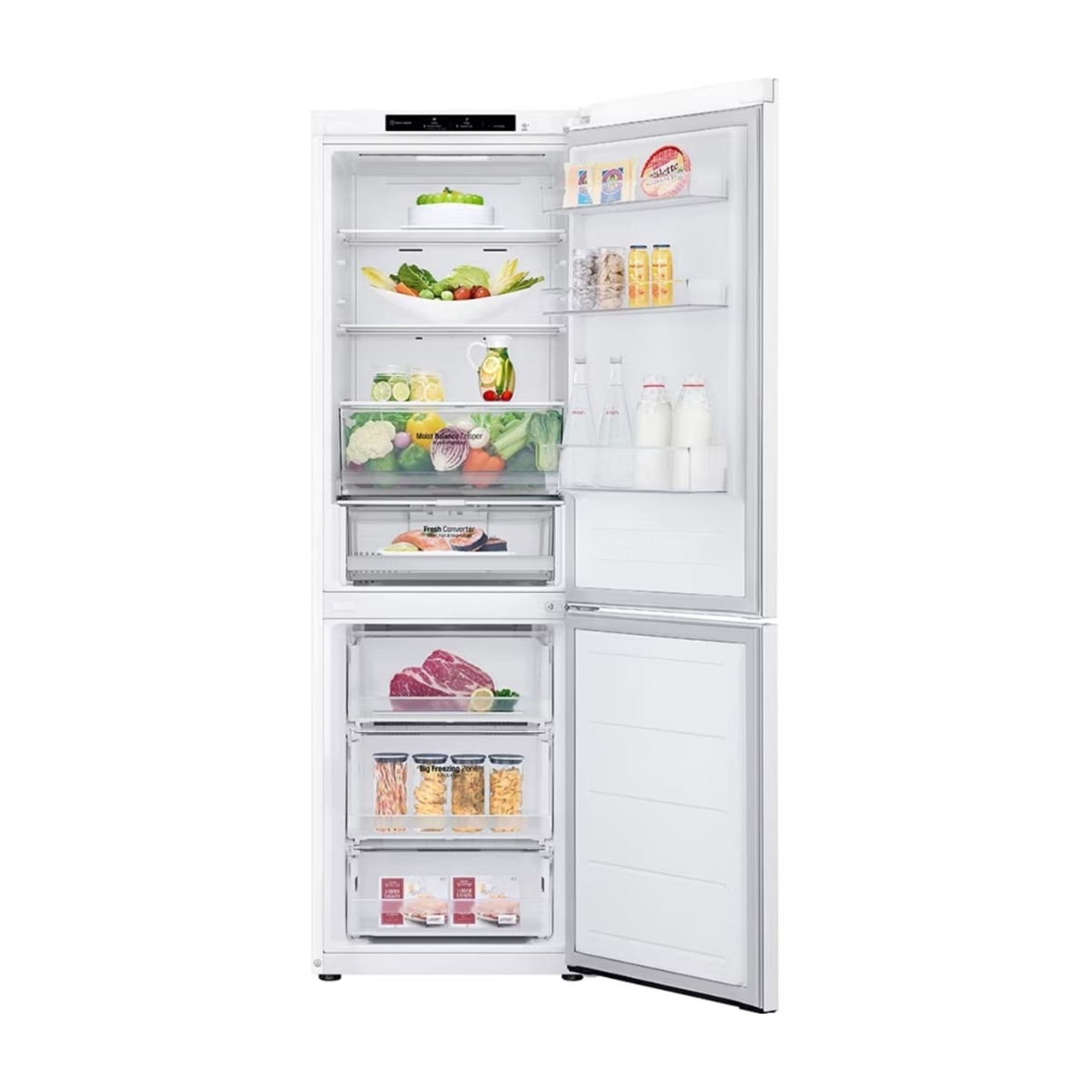 LG GBV3100DSW kølefryseskab billede 3