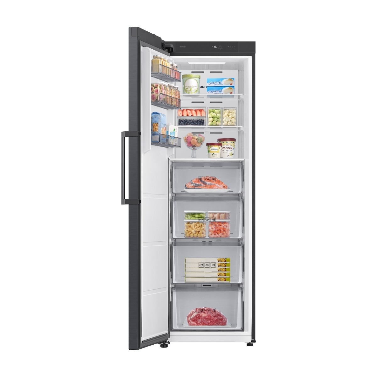 Samsung RZ40H32PEFEF fryseskab, Gentle Black billede 3