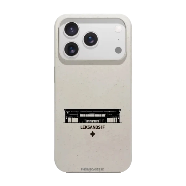Phonecases3D iPhone 17 Pro Max Leksands IF kompostoituva suojakuori, valkoinen