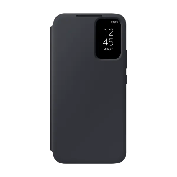 Samsung Galaxy A34 Smart View Wallet -suojakuori, musta