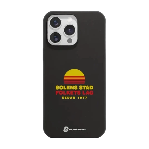 Phonecases3D iPhone 16 Pro Max Luleå HF kompostoituva suojakuori, musta
