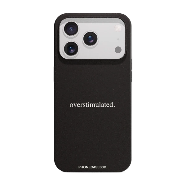 Phonecases3D iPhone 17 Pro Max Marit Bakkli kompostoituva suojakuori, musta