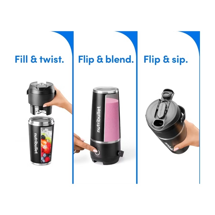 NutriBullet Blender Flip NBP016B - *DEMO billede 5