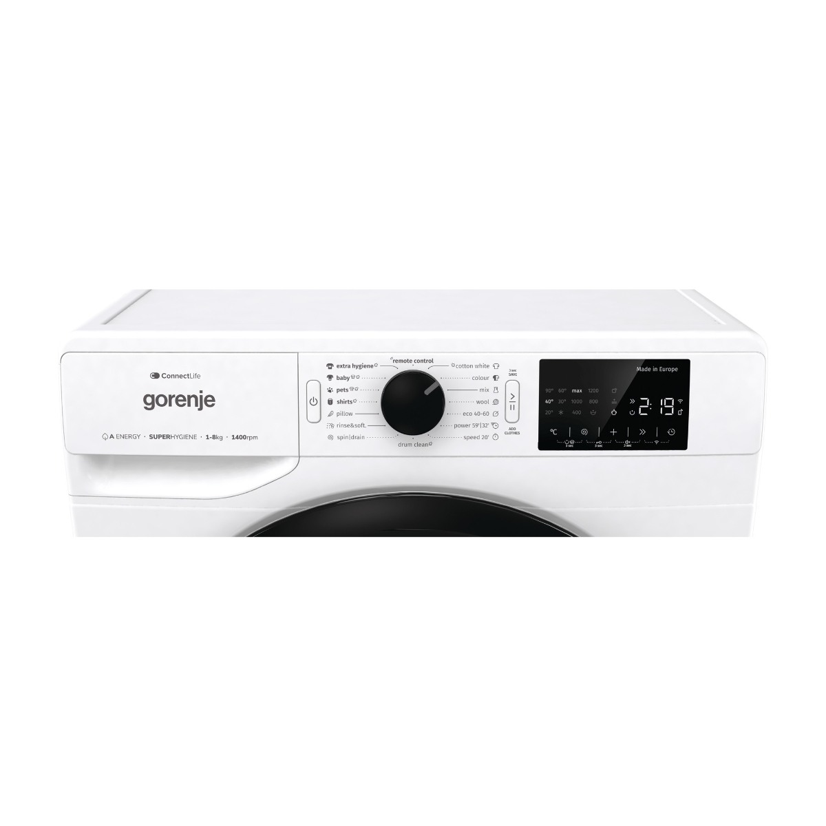 Gorenje W2NEI8P4ADS vaskemaskine billede 6
