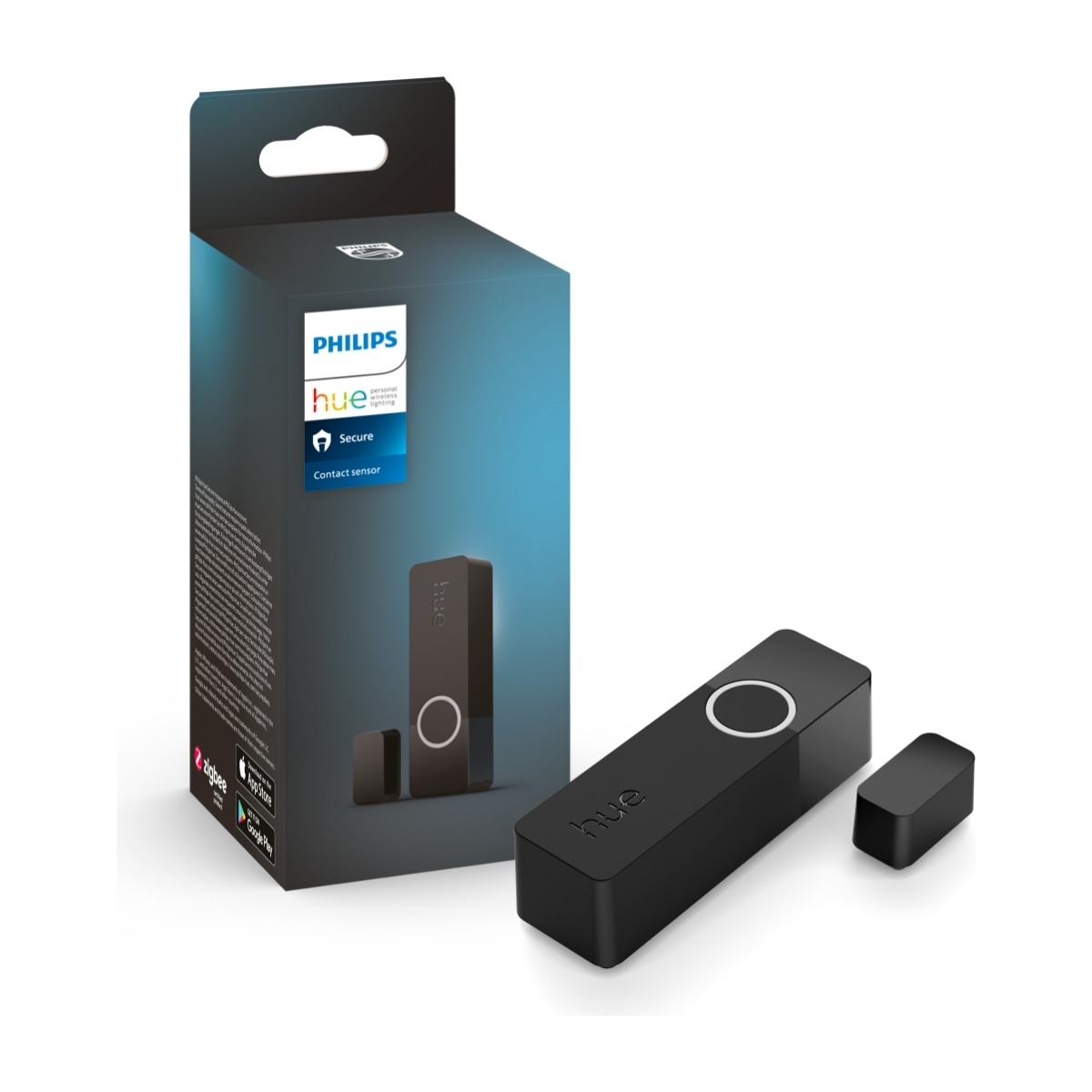 Philips Hue Secure vindu/dørsensor, sort