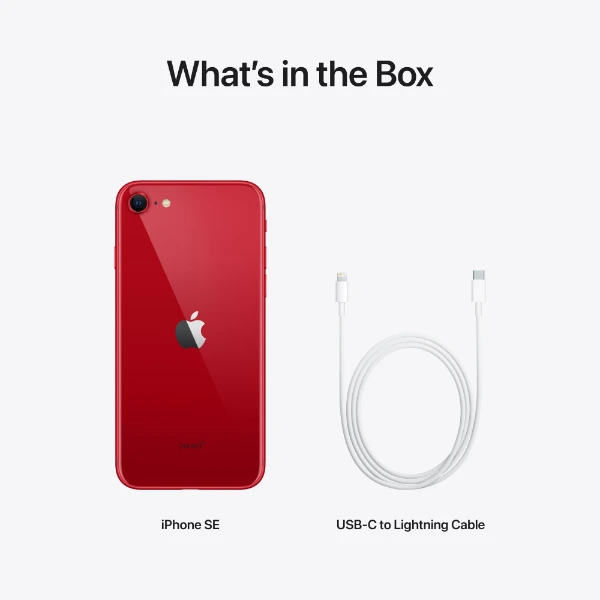 Apple iPhone SE 2022 64 GB, (PRODUCT)RED - Power.no