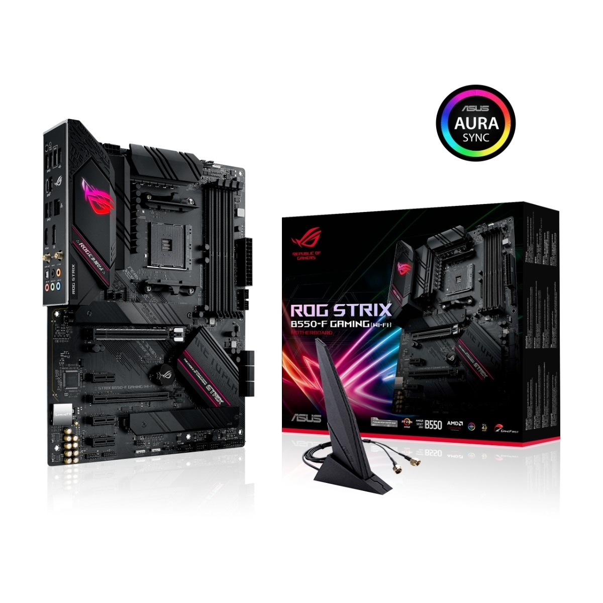 ASUS ROG STRIX B550-F GAMING (WI-FI) BUNDKORT - Power.dk