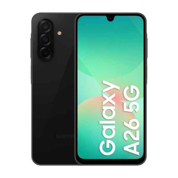 Samsung Galaxy A26 5G 256 GB, svart