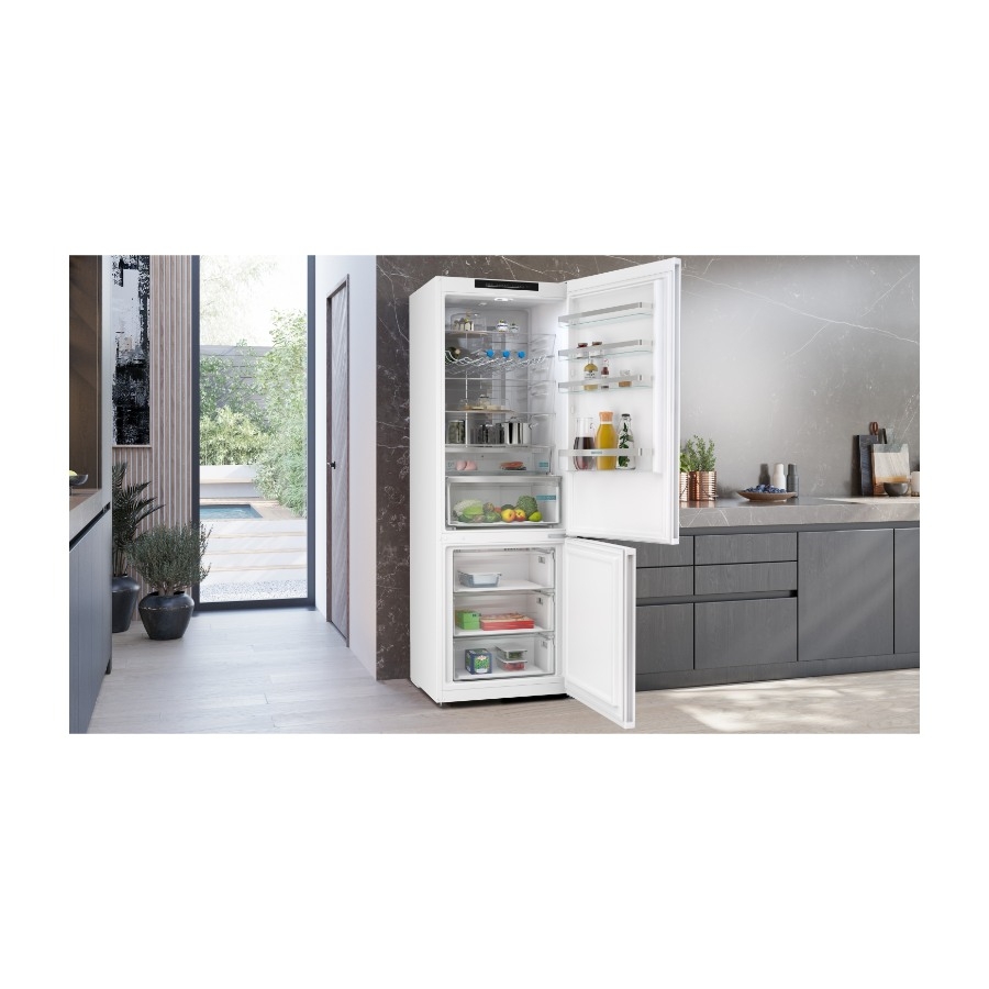 Siemens iQ300 KG49NVWDG kølefryseskab billede 9