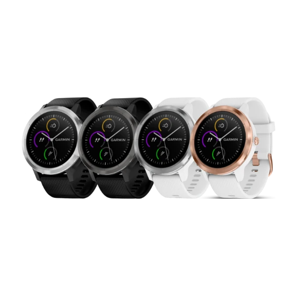 Garmin Watch Reloj Garmin Active Garmin Vivoactive 3, Sort/stål