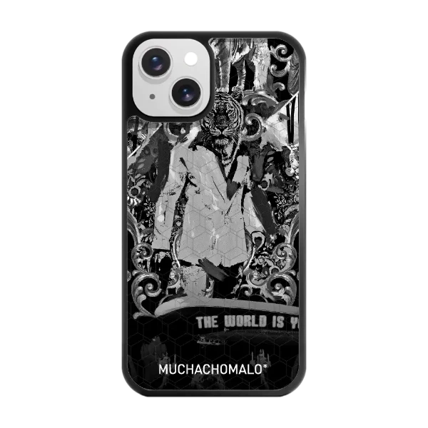 Phonecases3D iPhone 13 Muchacho Malo -3D suojakuori, musta