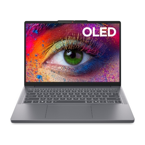 Lenovo IdeaPad Slim 3 OLED 14IRH10 (i5/24/512 GB) 14" bærbar PC, Luna Grey (Demoprodukt)