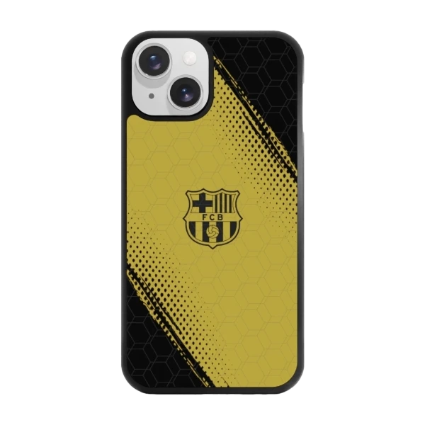 Phonecases3D iPhone 14 FC Barcelona -3D suojakuori, musta