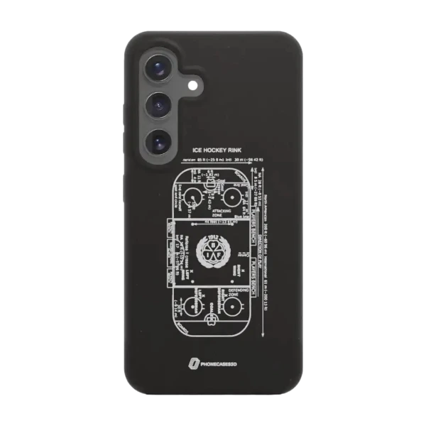 Phonecases3D Samsung Galaxy S25 Brynäs IF kompostoituva suojakuori, musta