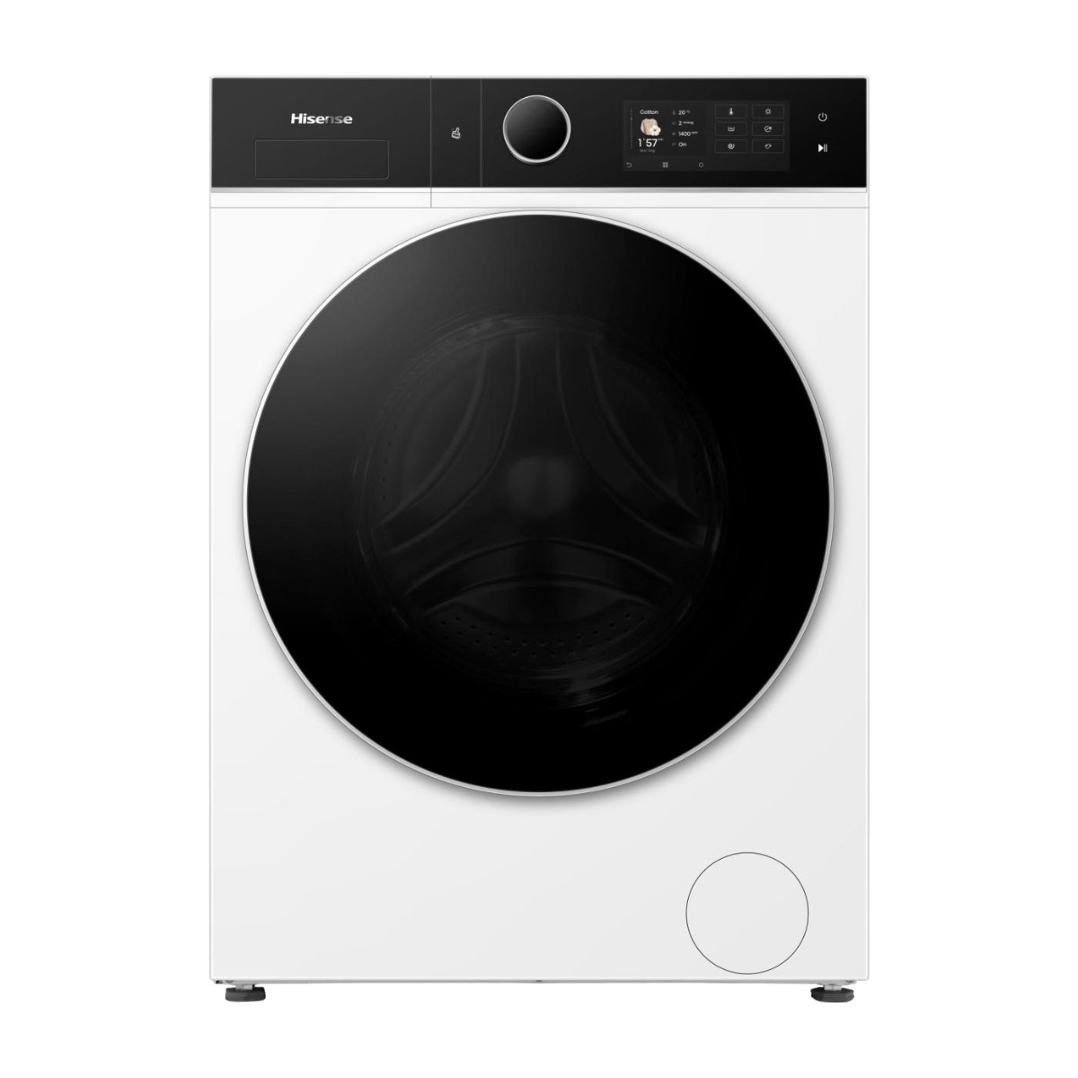 Hisense WD5I1245BWRH kombineret vaskemaskine/tørretumbler billede 1