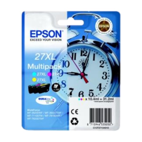 Epson multipack 3-Colour 27Xl blekk