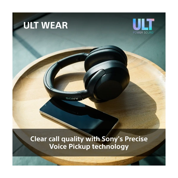 Sony ULT Wear støyreduserende hodetelefoner, svart - Power.no