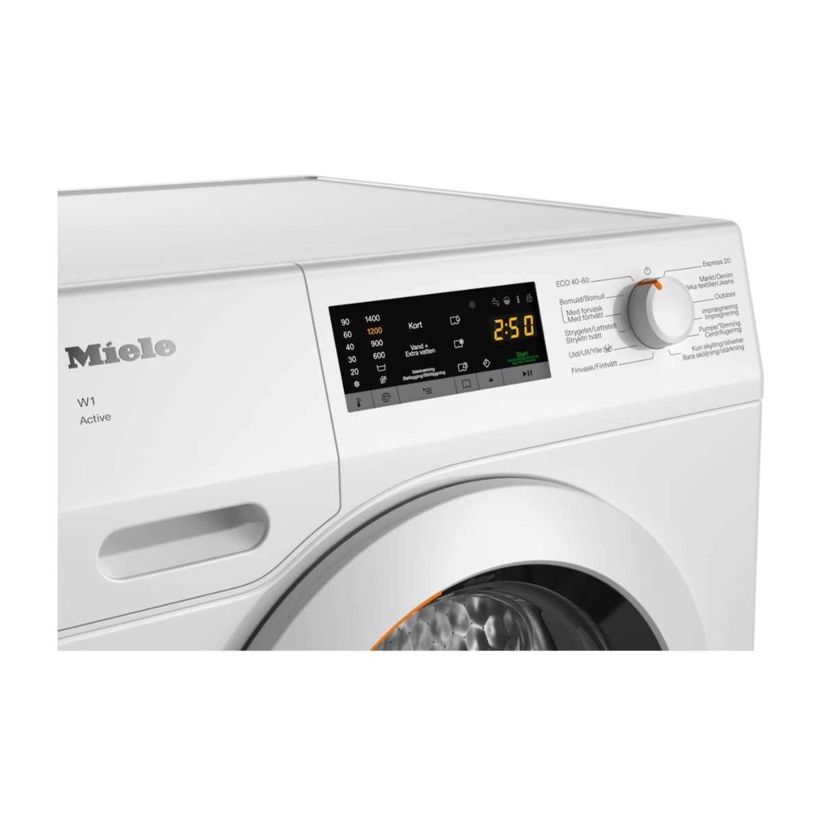 Miele W1 WCA030 WCS vaskemaskine billede 7