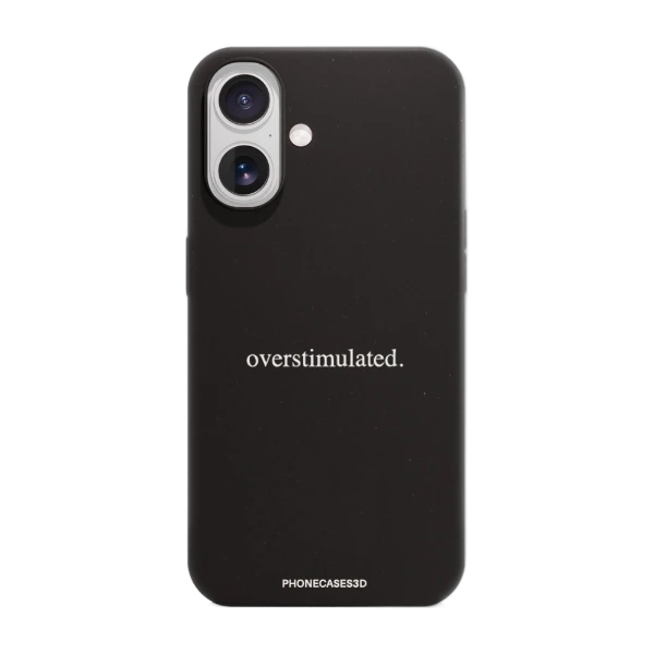 Phonecases3D iPhone 17 Marit Bakkli kompostoituva suojakuori, musta