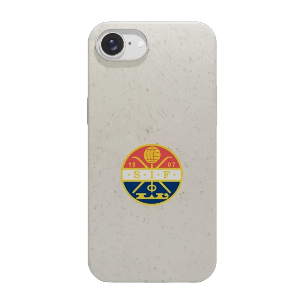 Phonecases3D iPhone 17e/16e Strømsgodset kompostoituva suojakuori, valkoinen