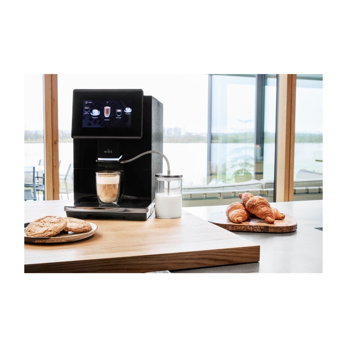 Witt Premium espresso espressomaskine, sort billede 9