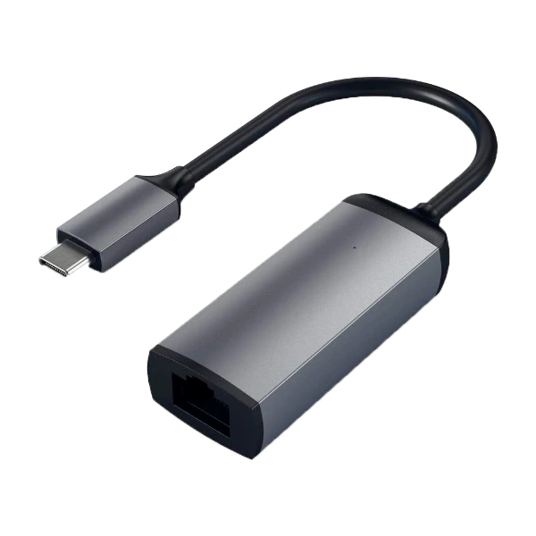 Satechi ST-TCENM USB-C - Gigabit Ethernet -sovitin, harmaa
