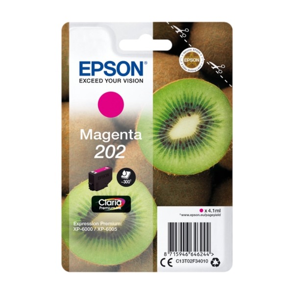 Epson T202, magenta blekk