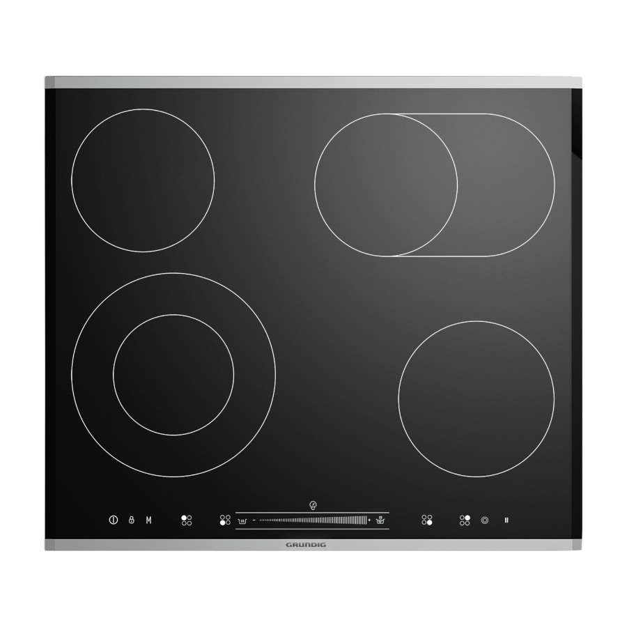Grundig GR5500 Giev 624430 X keramisk kogeplade billede 3