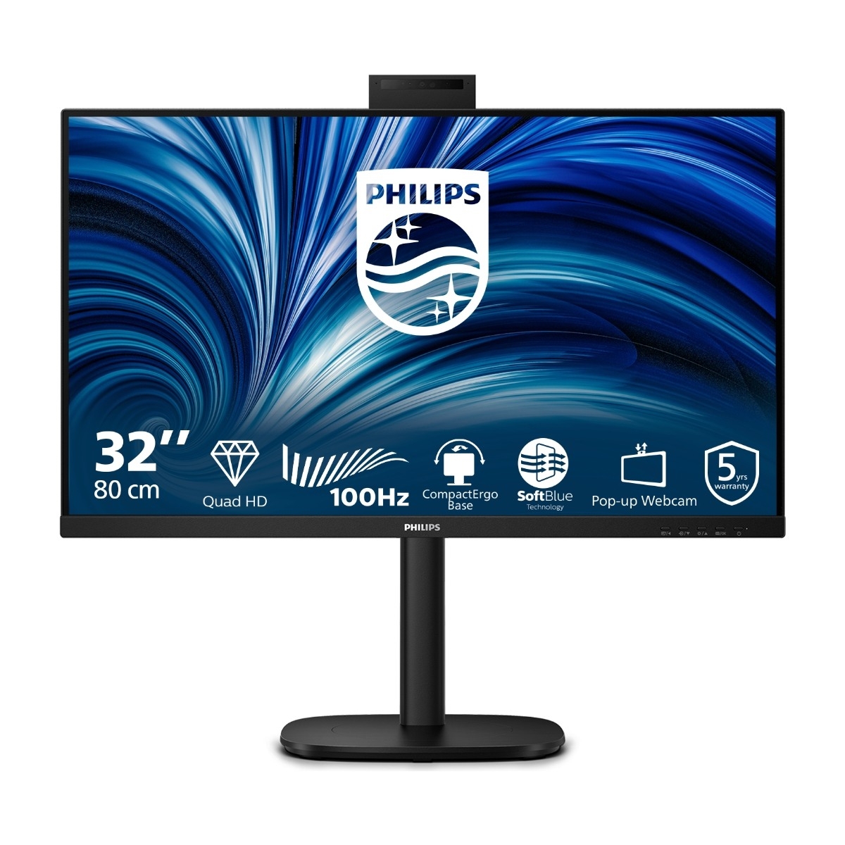 Philips 32B2U3601H 31,5" QHD-skjerm